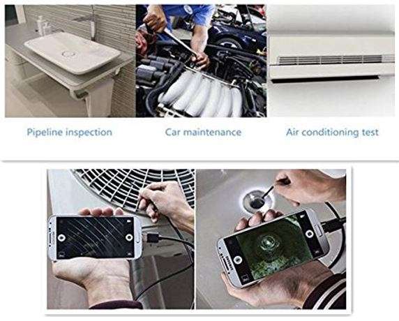 2-in-1 Waterproof Android USB Inspection HD Camera & Camcorder