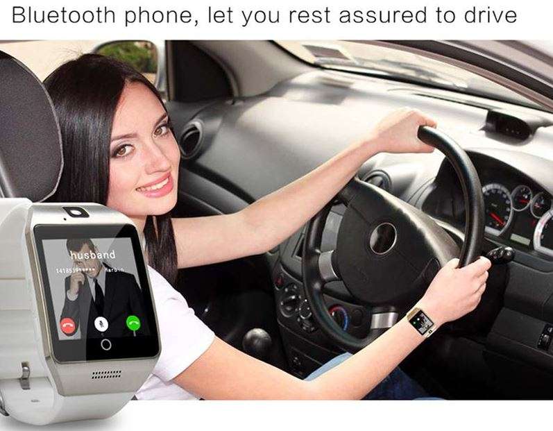 Bluetooth Smart Watch Phone  Support Sim & SD Card, Pedometer etc.