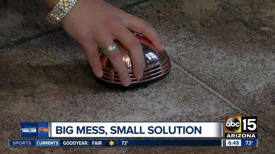 Copper Chef Crumby Handheld Vacuum  Cleans up Messes Quick and Easy