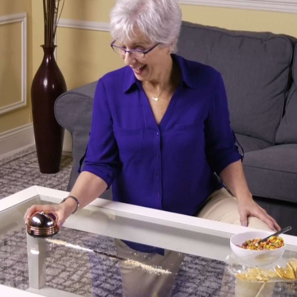 Copper Chef Crumby Handheld Vacuum  Cleans up Messes Quick and Easy