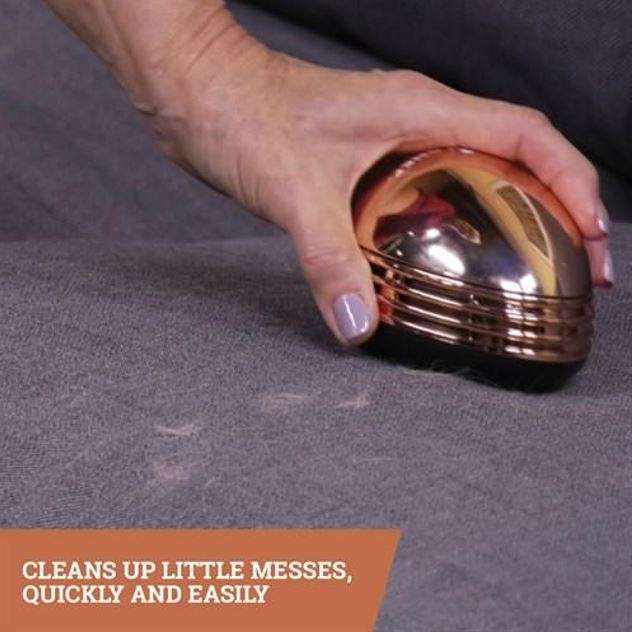 Copper Chef Crumby Handheld Vacuum  Cleans up Messes Quick and Easy