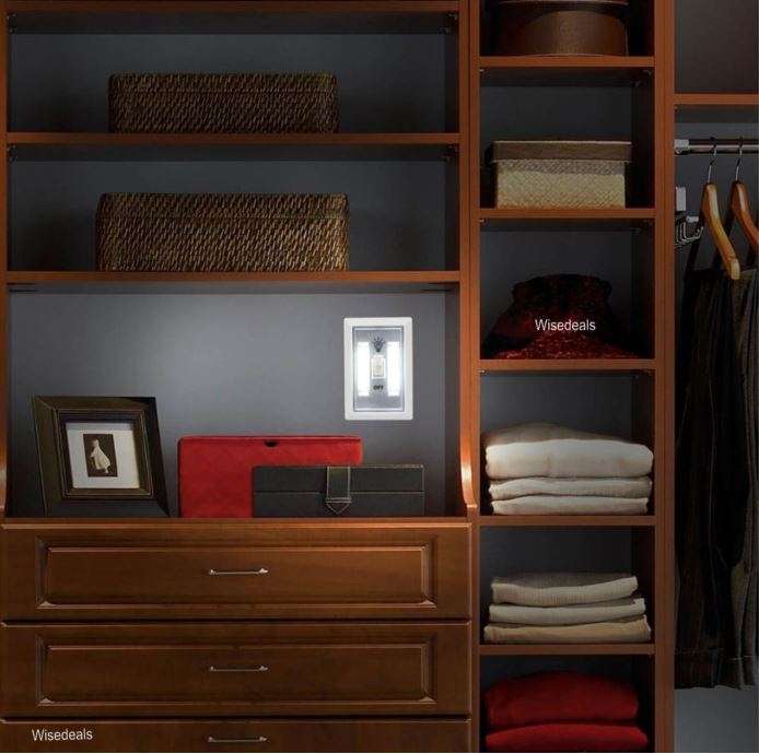 COB LED Magnetic Wall Switch Night Light - Compact, Convenient, Practical and Battery-powered