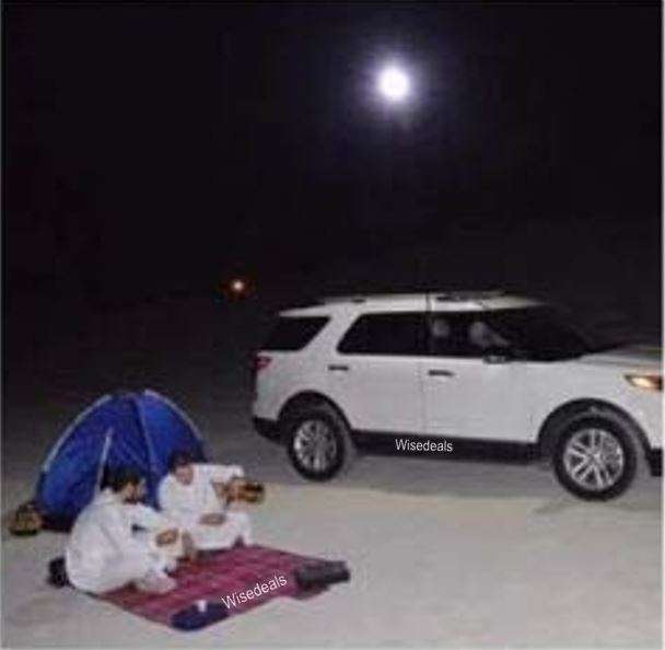 500 Watt, 5m, 12V Telescopic Fishing Rod LED Light with Remote & Accessories