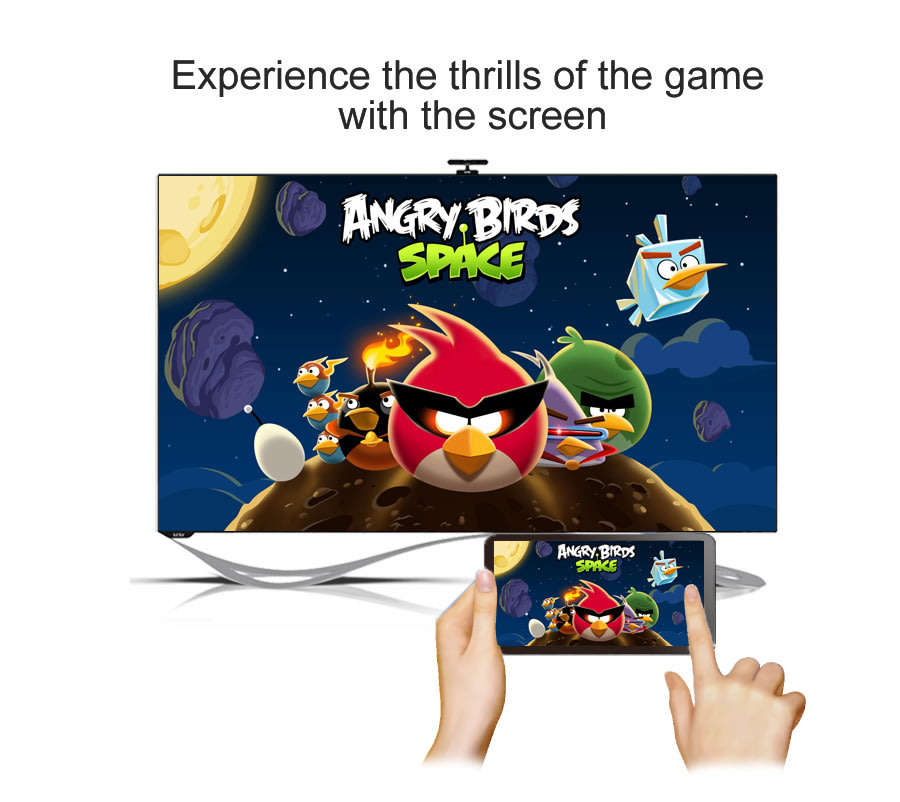 Full HD Mirascreen WIFI Display Dongle - Cast from Phone to Big Screen