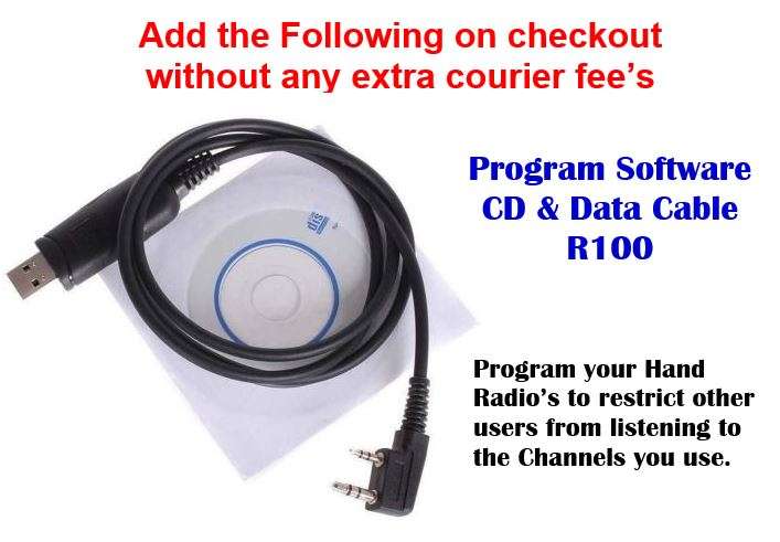 2 X Handheld Walkie Talkie Hand Radio Set with 16 Channels, 3 - 5 km talking range etc