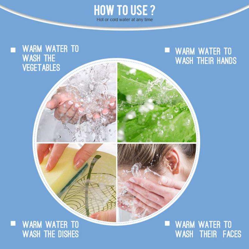 Electric Heating Faucet - Acts as a Mini Geyser for your Tap