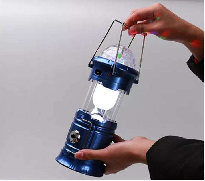 Multi-function Super Bright Rechargeable LED Camping Light with 3 Lightening Modes