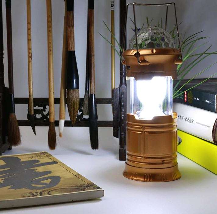 Multi-function Super Bright Rechargeable LED Camping Light with 3 Lightening Modes