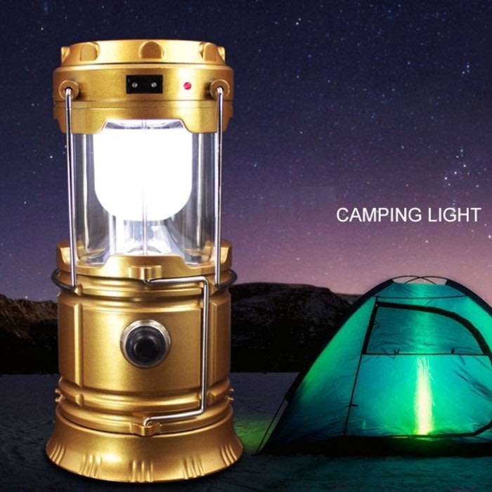 Multi-function Super Bright Rechargeable LED Camping Light with 3 Lightening Modes