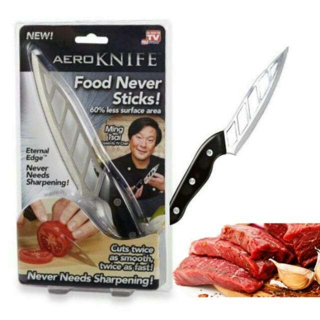 Aero Knife  Cuts like a Razor and NOTHING Sticks