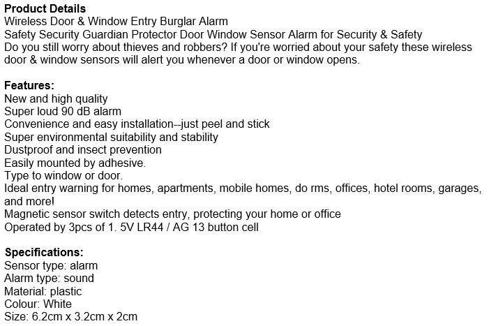 Secure your windows and doors with these wireless alarm sensors