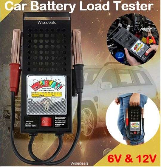 6V & 12V Battery Load Tester