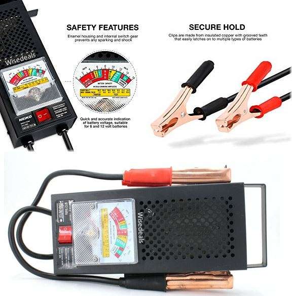 6V & 12V Battery Load Tester