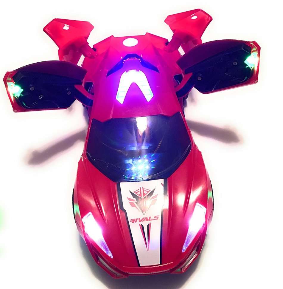 Flash & Deformation Car with 3D Lights & Music