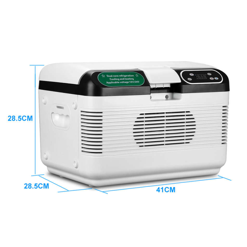 12L Household & Car Dual Selectable Refrigerator & Warmer  AC 220V or DC 12/24V