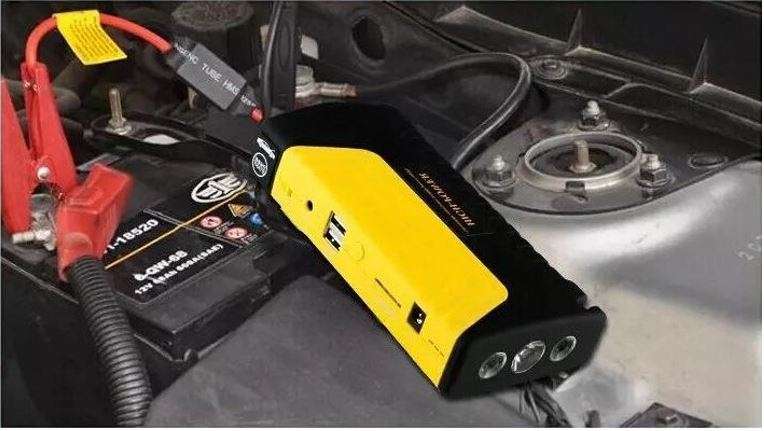 Multi-Function Car Rechargeable 16800mAh Car Jump Starter Kit With Air compressor & Mobile Charger