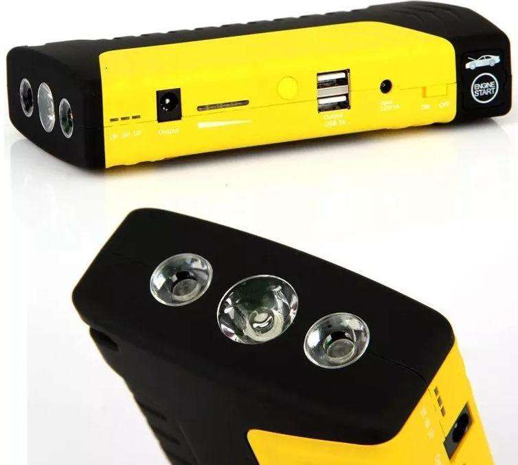 Multi-Function Car Rechargeable 16800mAh Car Jump Starter Kit With Air compressor & Mobile Charger