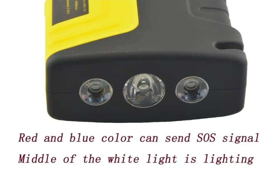 Multi-Function Car Rechargeable 16800mAh Car Jump Starter Kit With Air compressor & Mobile Charger