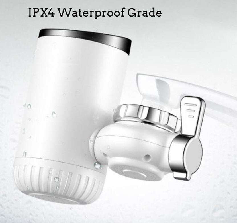 Electric Heating Faucet - Acts as a Mini Geyser for your Tap, Connect Directly to Tap - Hot & Cold