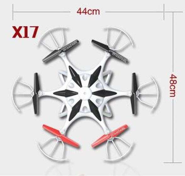 X17 Space Explorer Remote Control Drone 2.4GHz 4.5CH with an Awesome 50cm Wingspan