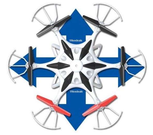 X17 Space Explorer Remote Control Drone 2.4GHz 4.5CH with an Awesome 50cm Wingspan