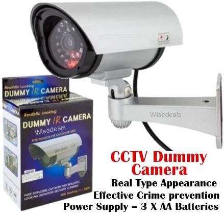 Dummy CCTV Camera with Realistic Appearance