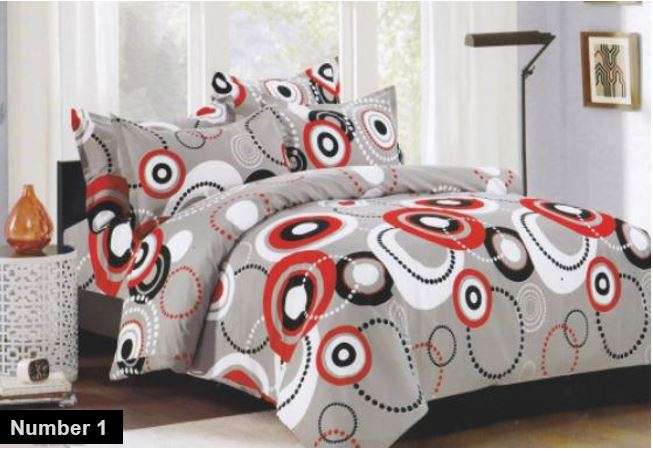 Brand New Microfiber 6 Piece Queen Size Duvet Sets