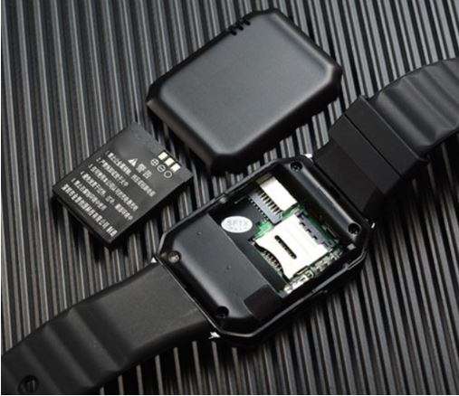 Bluetooth Smart Watch Phone, Support Sim & SD Card, Pedometer, Social Media Messages, Calls, Time