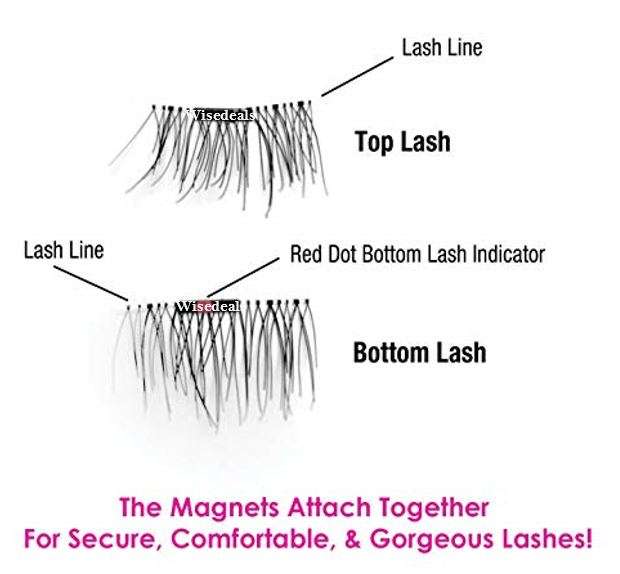 Magnetic Eyelashes  Easy to Apply, Smudge Proof & No Messy Glue