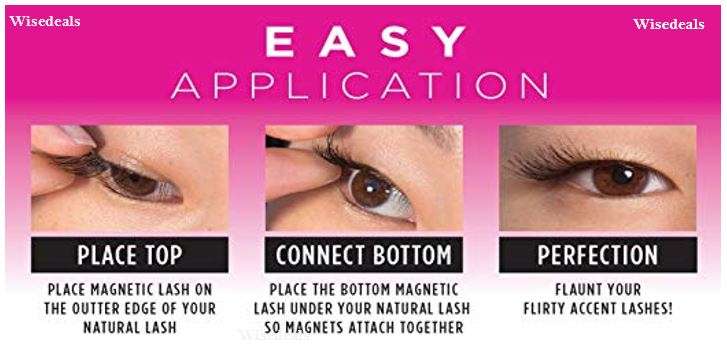 Magnetic Eyelashes  Easy to Apply, Smudge Proof & No Messy Glue