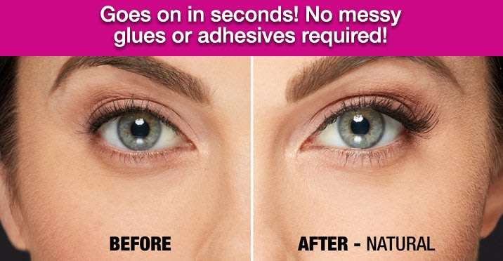 Magnetic Eyelashes  Easy to Apply, Smudge Proof & No Messy Glue