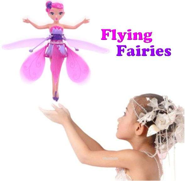 Flying Fairies, the perfect gift four your little princess... to put the magic into her hands
