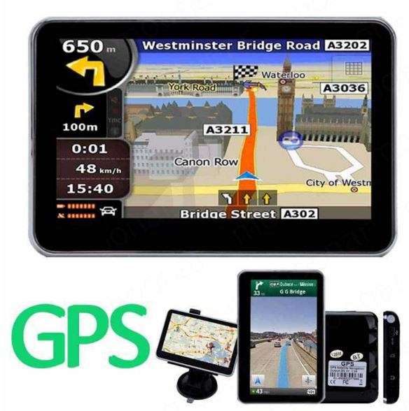 4.3inch TFT Touch Screen GPS Voice Navigation System, Support SD Card, Audio Player and more