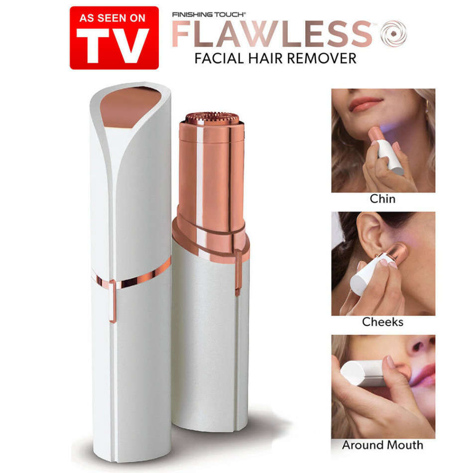Waterproof NuBrilliance Hair Remover  From Hairy to Hairless in Just Seconds As Seen on TV