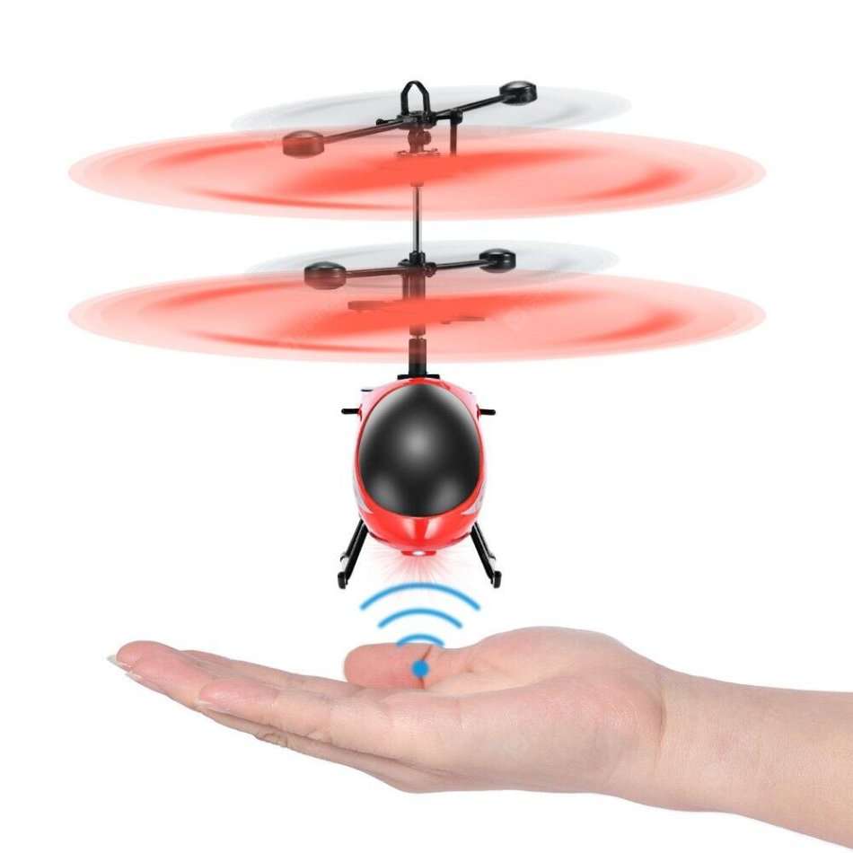 Infrared Intelligent Hand Induction Helicopter, Magically Flies and controlled by your Hand