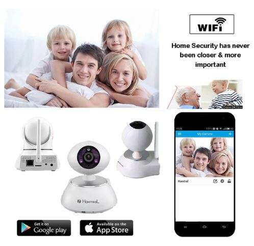 1080P WI-FI Night Vision IP Camera, Motion Detection, Two-way Communication and more