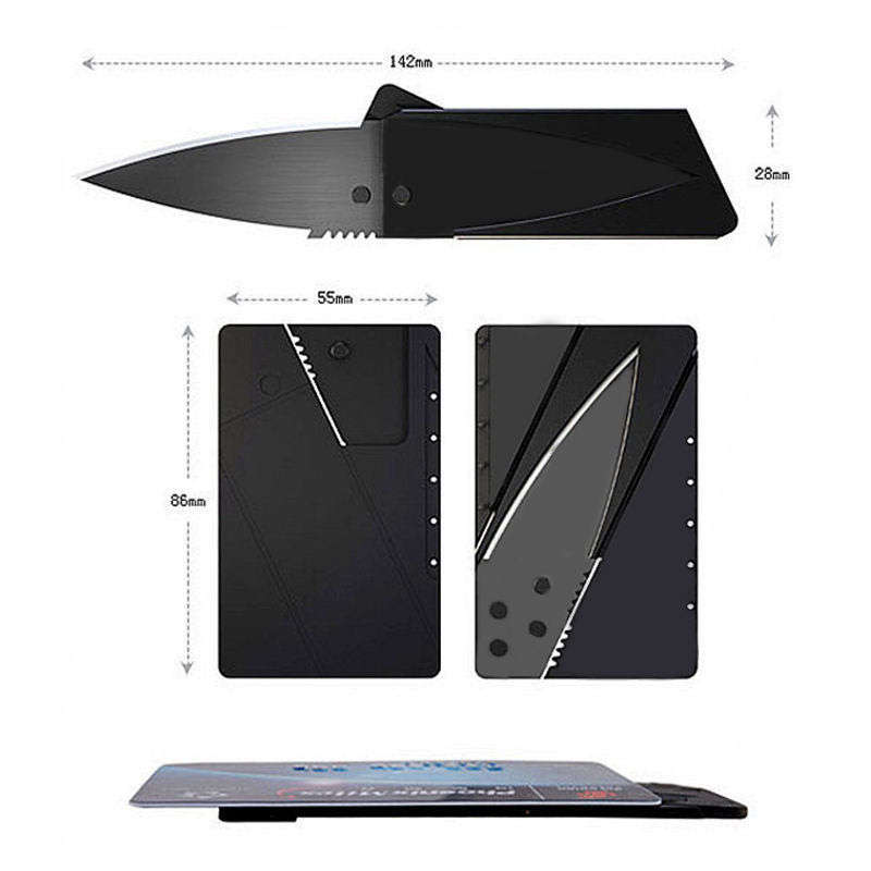 Ultra-Thin Multipurpose Waterproof Folding Safety Knife made from Surgical Steel