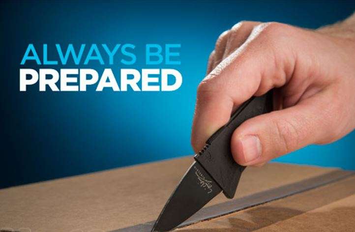 Ultra-Thin Multipurpose Waterproof Folding Safety Knife made from Surgical Steel