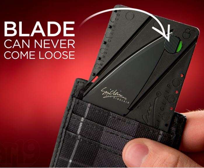 Ultra-Thin Multipurpose Waterproof Folding Safety Knife made from Surgical Steel