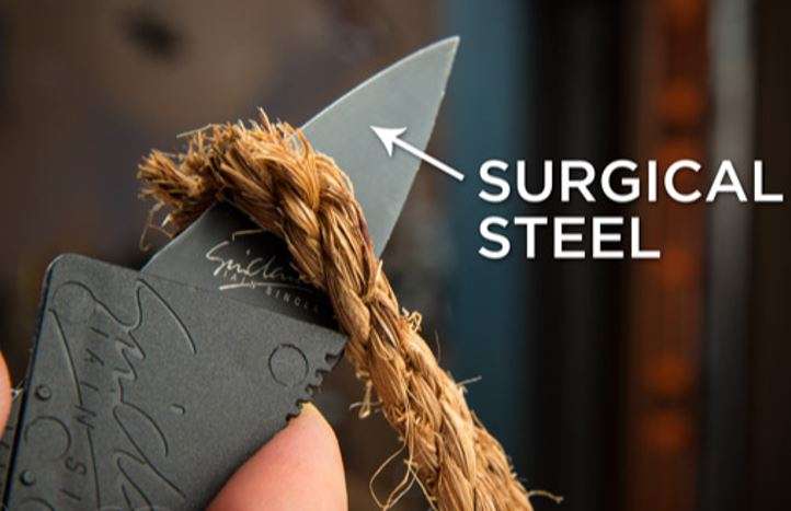 Ultra-Thin Multipurpose Waterproof Folding Safety Knife made from Surgical Steel