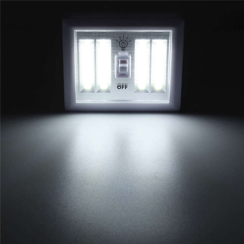 4 COB LED Super Bright Night Light, Easy to Install with Magnetic Base