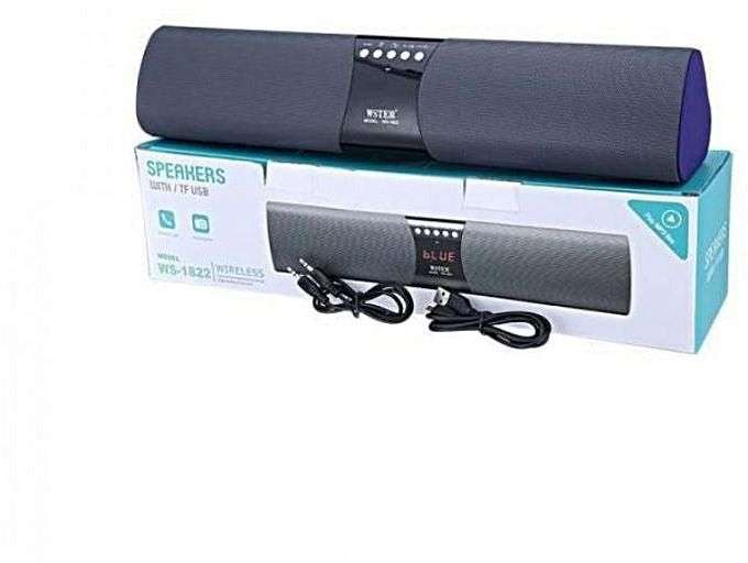 Wireless Bluetooth Soundbar with FM Radio & Build-In Mic  Support SD Card, USB, AUX