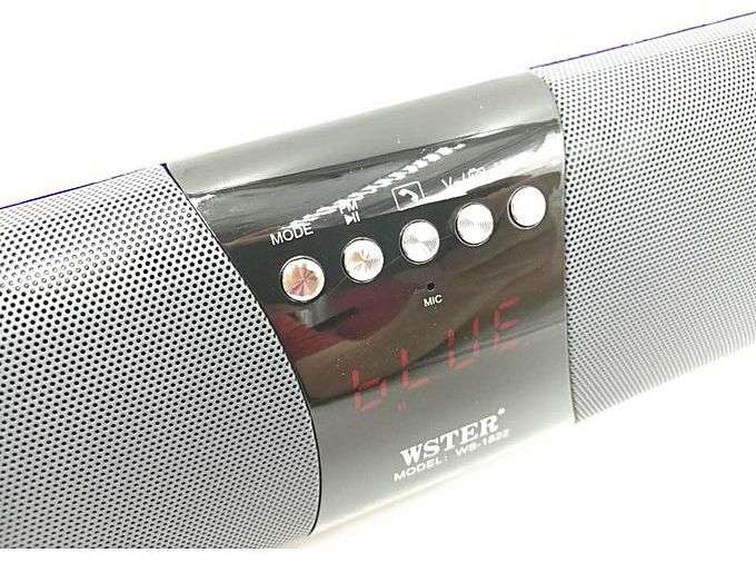 Wireless Bluetooth Soundbar with FM Radio & Build-In Mic  Support SD Card, USB, AUX