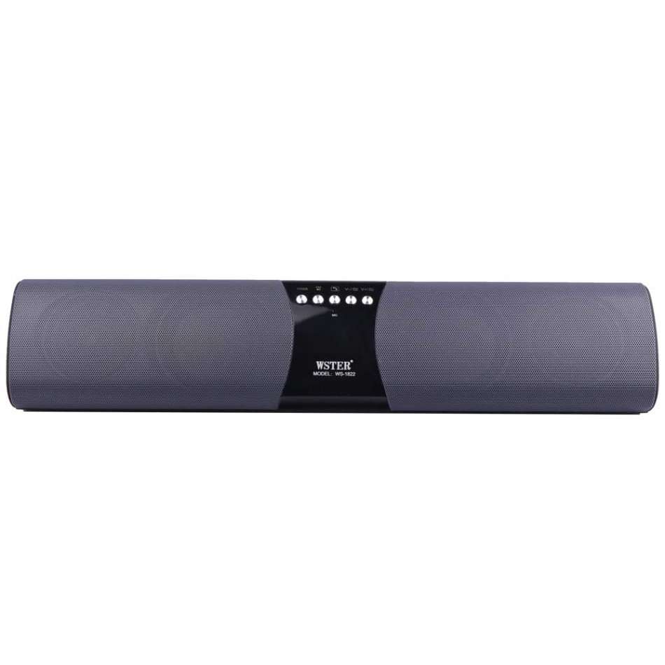 Wireless Bluetooth Soundbar with FM Radio & Build-In Mic  Support SD Card, USB, AUX