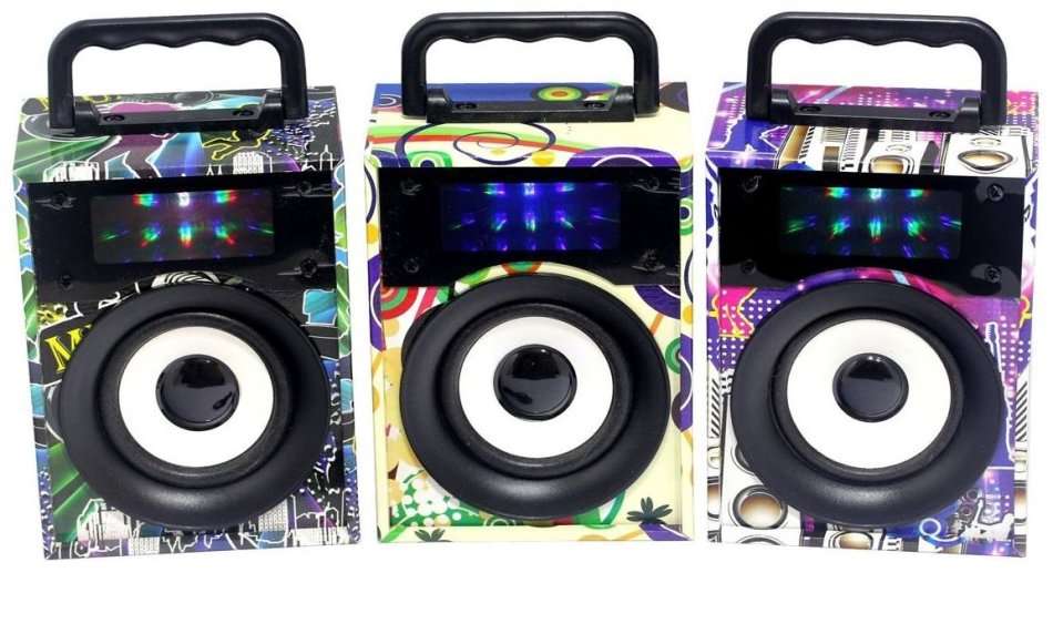 Wireless Bluetooth Speaker with FM Radio, support SD Card, USB & AUX