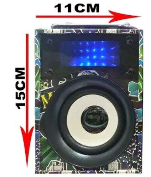 Wireless Bluetooth Speaker with FM Radio, support SD Card, USB & AUX