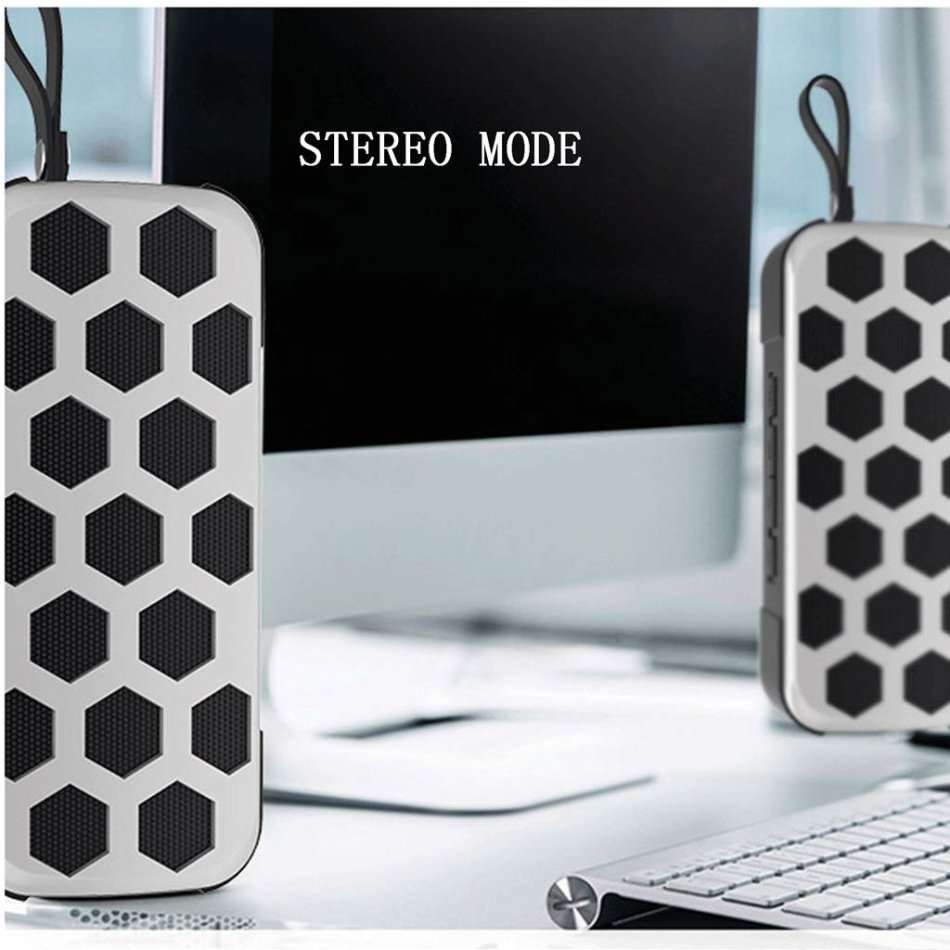 Waterproof Shatter-Resistant & Voice Prompt Wireless Bluetooth Speaker