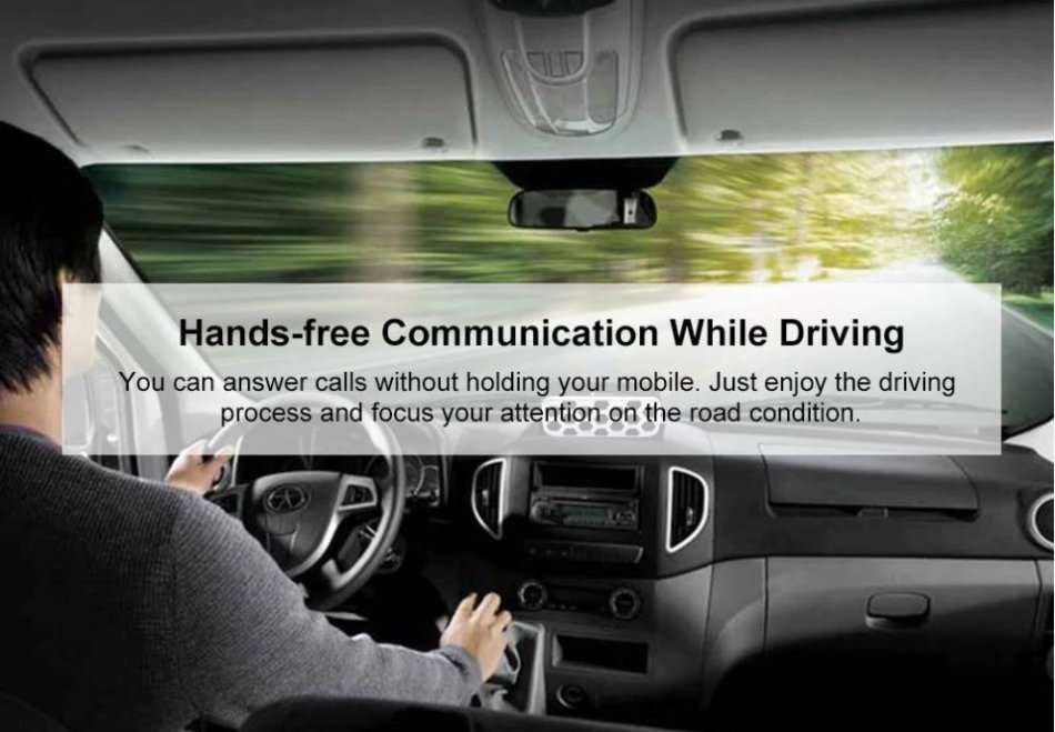 Waterproof Shatter-Resistant & Voice Prompt Wireless Bluetooth Speaker