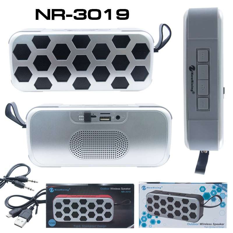 Waterproof Shatter-Resistant & Voice Prompt Wireless Bluetooth Speaker