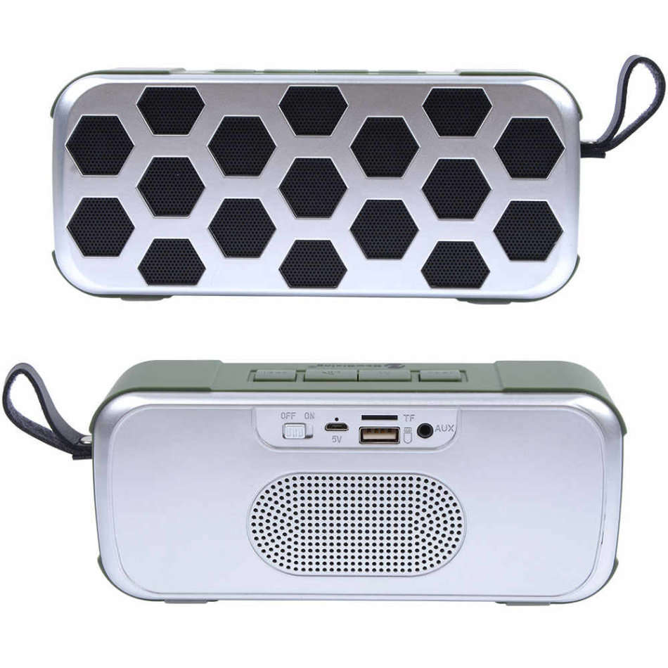 Waterproof Shatter-Resistant & Voice Prompt Wireless Bluetooth Speaker